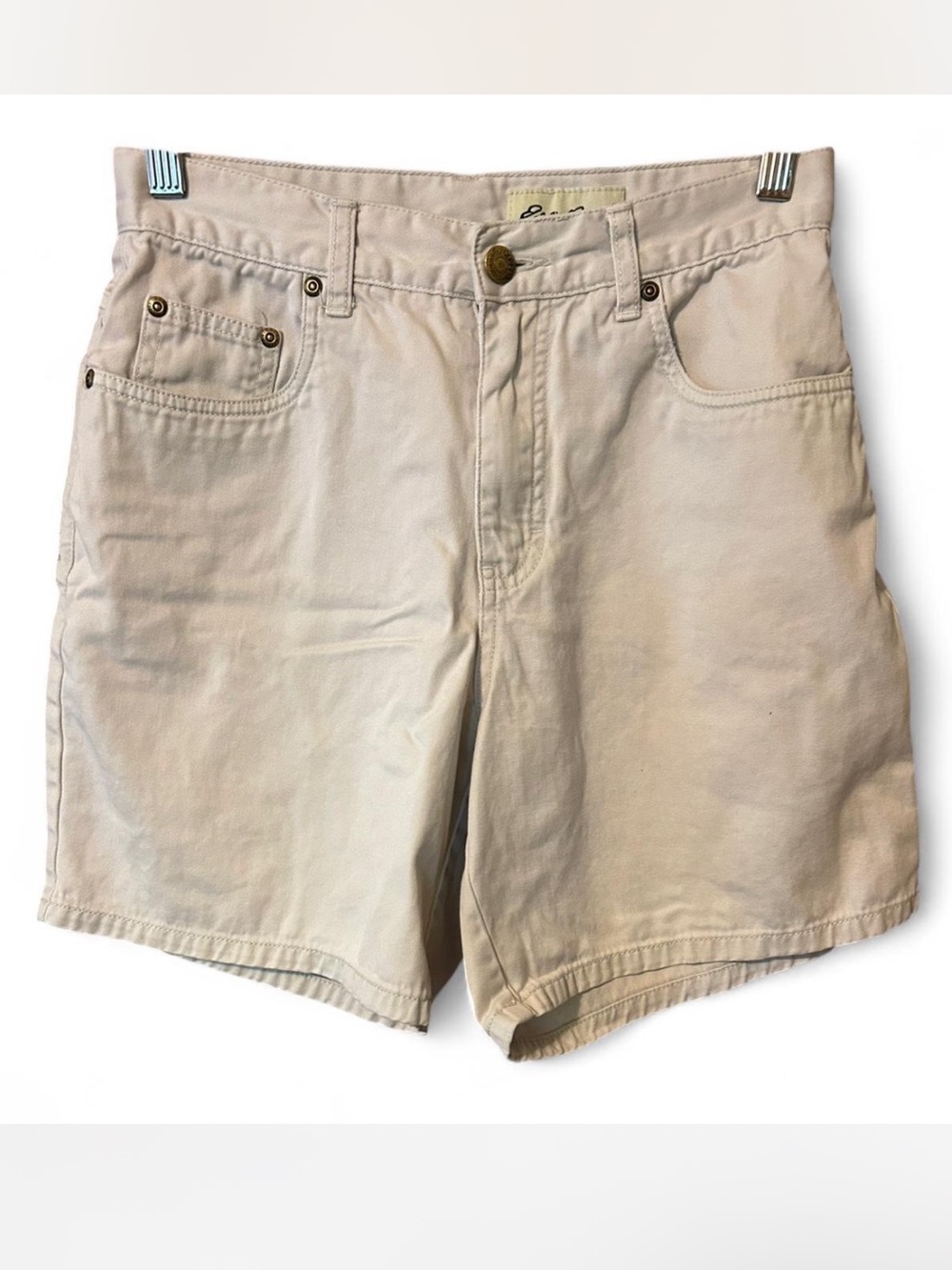 Eddie Bauer Light Beige Cotton Shorts